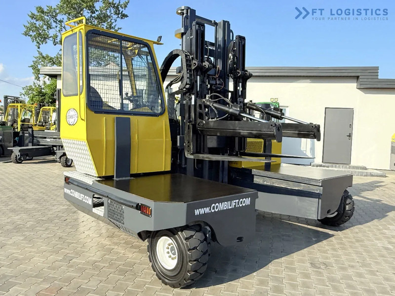 4-way reach truck Combilift C6000SR / DUPLEX / 4200MM / LOAD CLAMP ON FORKS / FREE LIFT / DIESEL / POSITIONER / NEW TIRES / LIKE NEW / Wide range of four-wa: picture 1