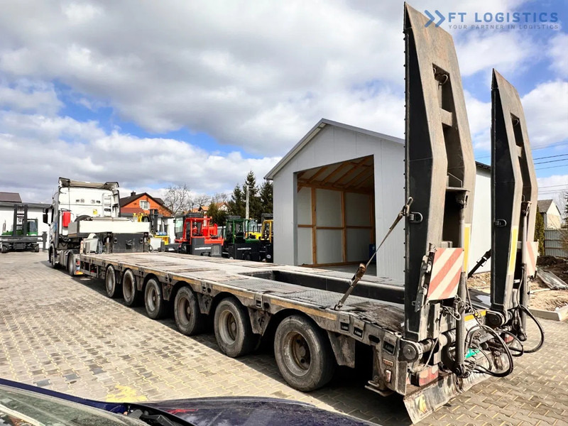 Low loader semi-trailer Faymonville FAYMONVILLE STZ-6WAU – 6 AXLES – 92.2T GVW – 73T PAYLOAD – HYDRAULIC RAMPS – EXCELLENT CONDITION!: picture 13