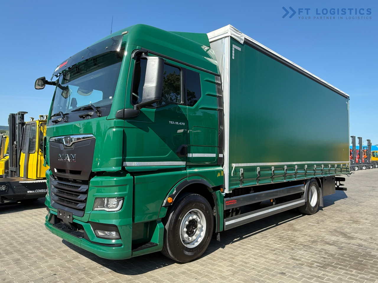 MAN TGX 18.470 / 19 PALLETS / NEW MODEL / RETARDER / EXCELLENT CONDITION - Curtain side truck: picture 2 MAN TGX 18.470 / 19 PALLETS / NEW MODEL / RETARDER / EXCELLENT CONDITION - Curtain side truck: picture 2