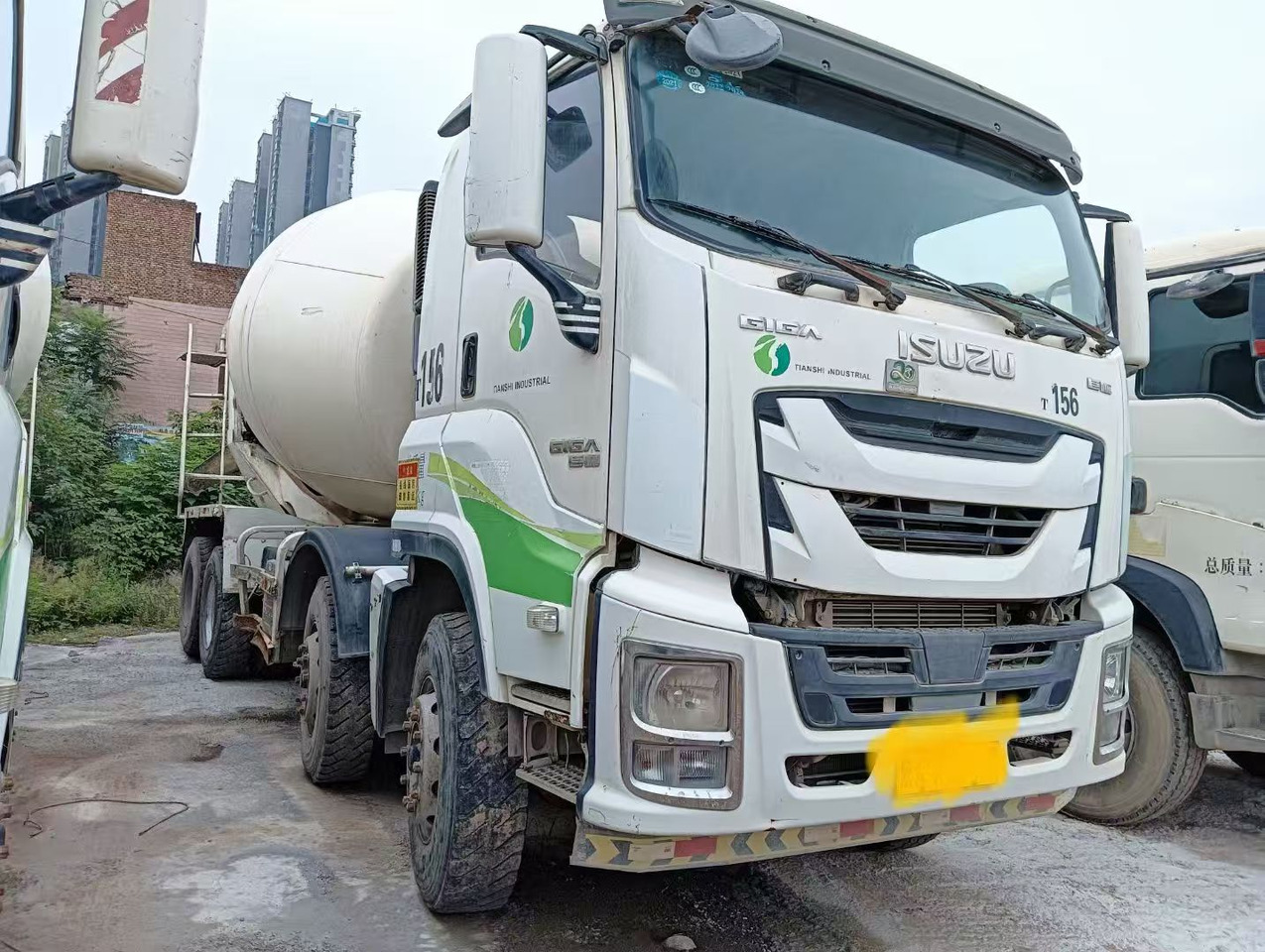 ISUZU ISUZU T156 15 cubic meter mixing tank - Concrete mixer: picture 3 ISUZU ISUZU T156 15 cubic meter mixing tank - Concrete mixer: picture 3