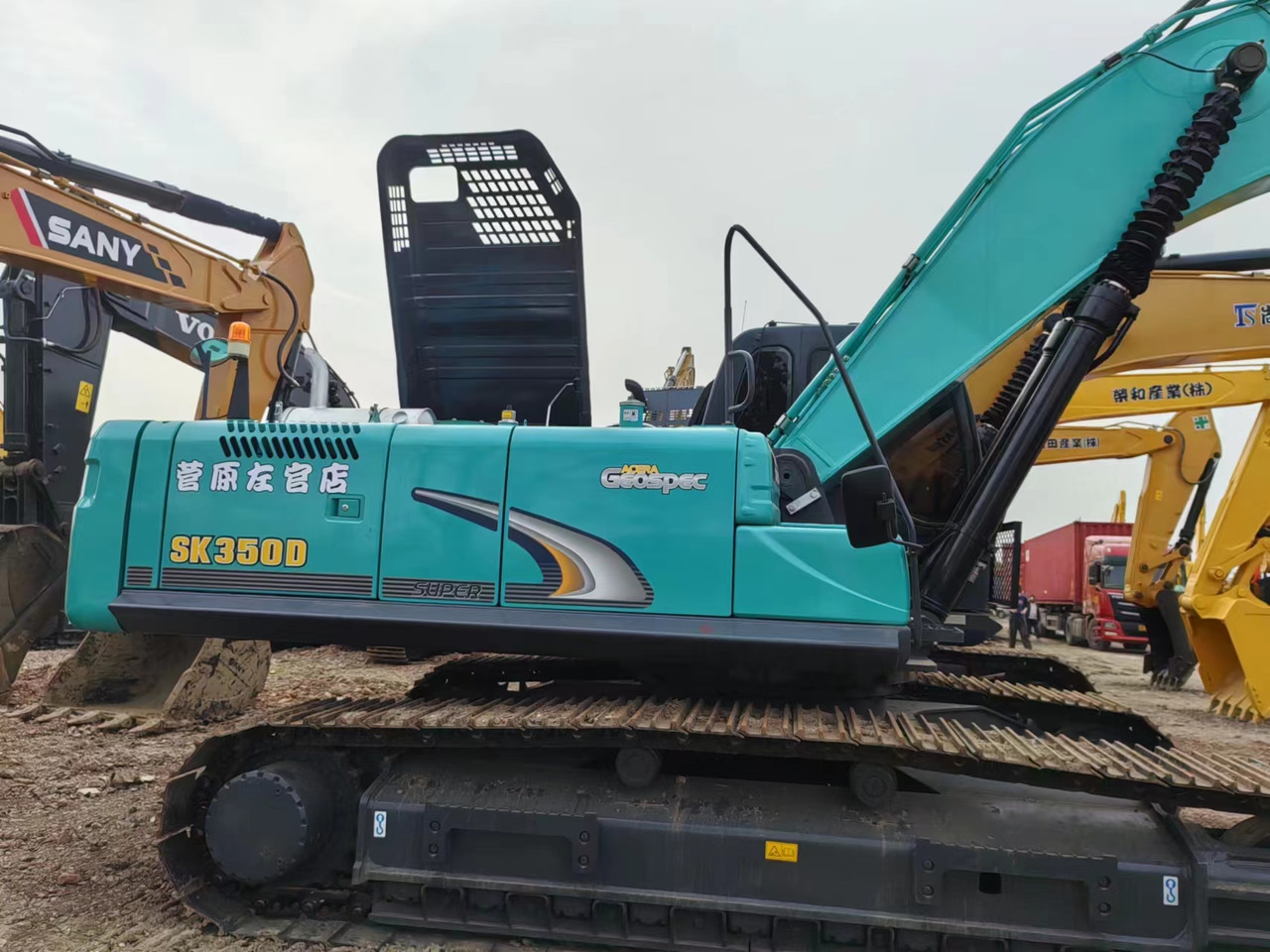 KOBELCO SK350 - Mini excavator: picture 1 KOBELCO SK350 - Mini excavator: picture 1