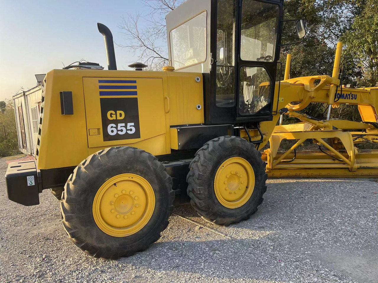 KOMATSU GD655 - Grader: picture 4 KOMATSU GD655 - Grader: picture 4