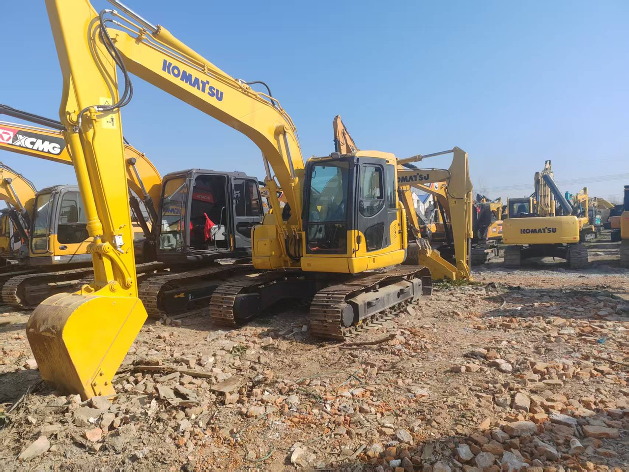 KOMATSU PC138US-8 - Crawler excavator: picture 1 KOMATSU PC138US-8 - Crawler excavator: picture 1