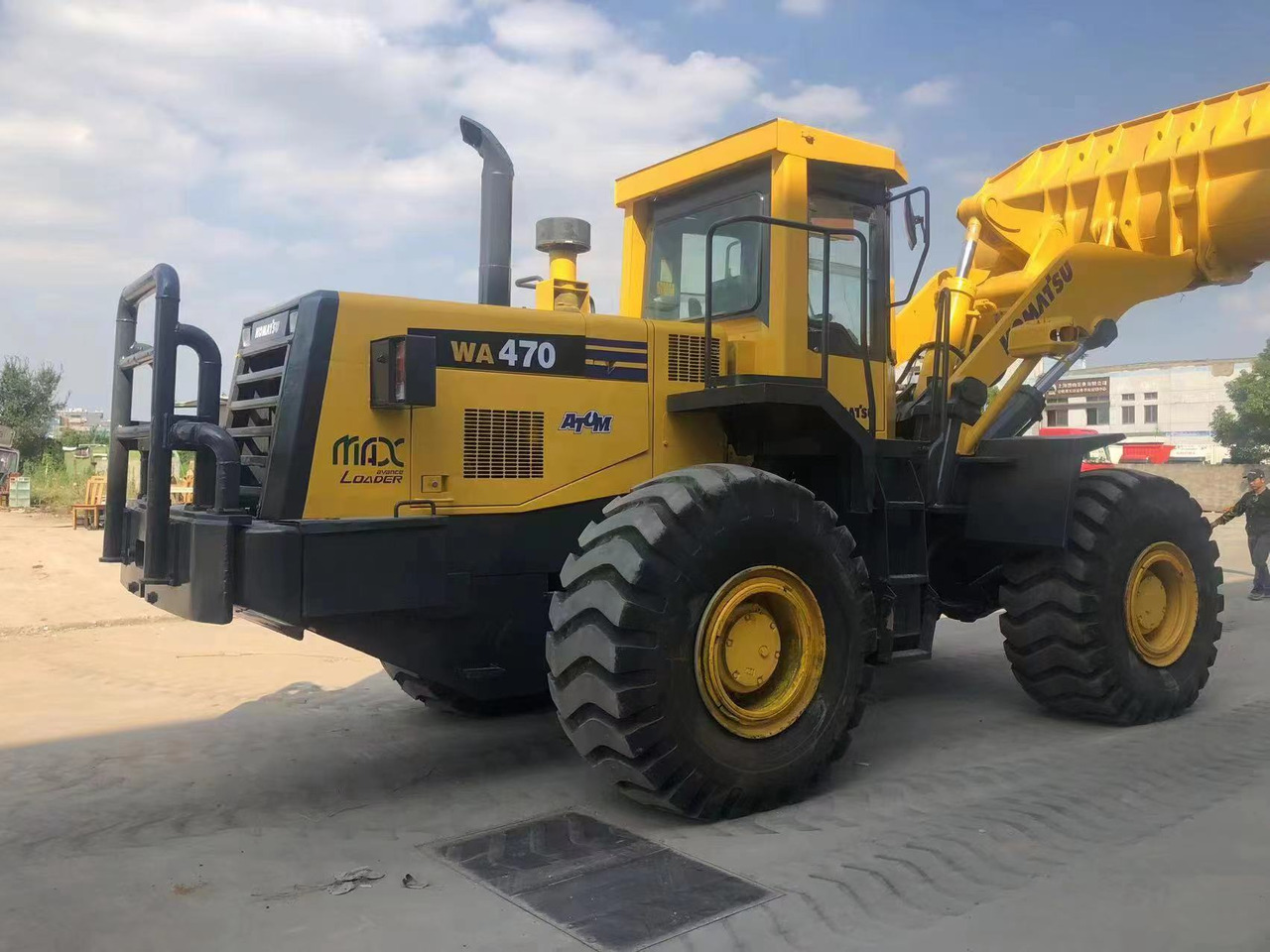 KOMATSU WA470-3 - Wheel loader: picture 1 KOMATSU WA470-3 - Wheel loader: picture 1