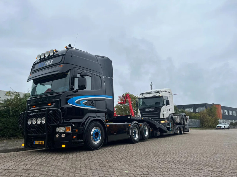 Louault auto/trucktransporter - Autotransporter semi-trailer: picture 2 Louault auto/trucktransporter - Autotransporter semi-trailer: picture 2