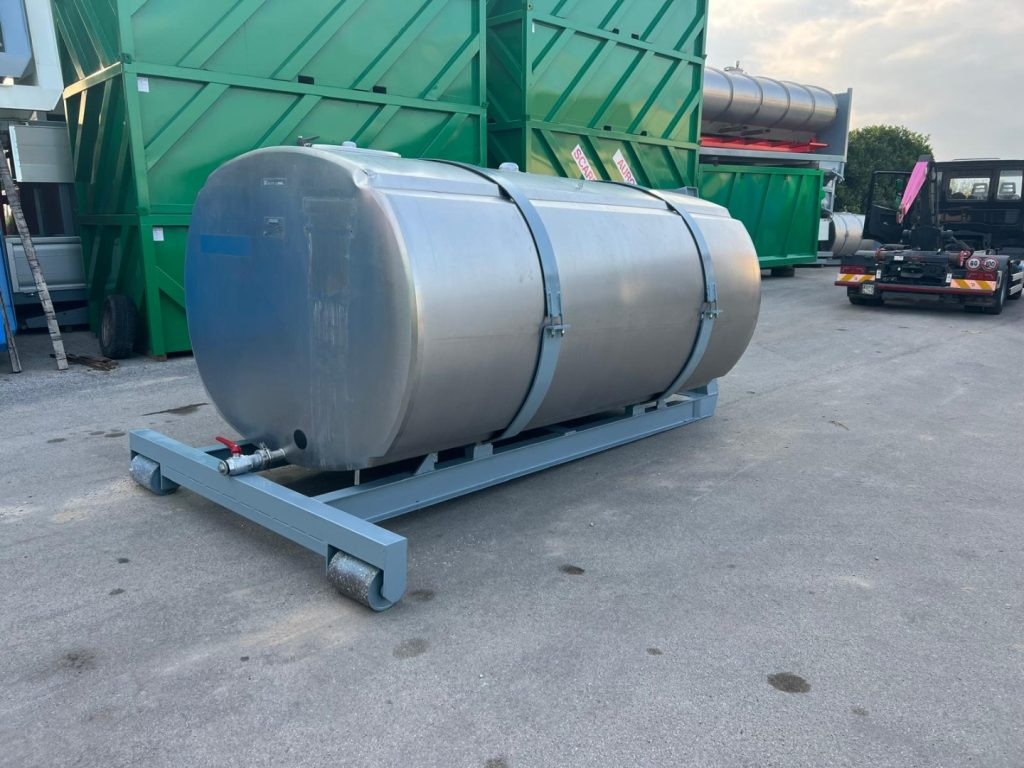 CISTERNA SCARRABILE USATA IN ACCIAIO INOX - Roll-off container: picture 2 CISTERNA SCARRABILE USATA IN ACCIAIO INOX - Roll-off container: picture 2
