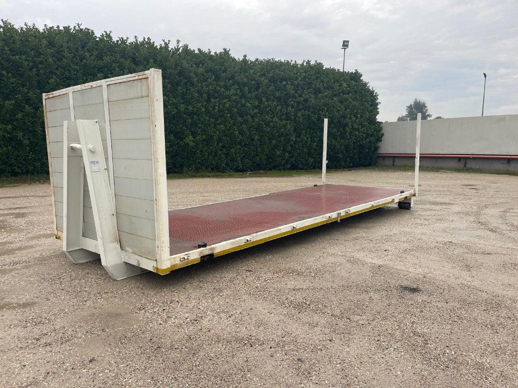 CONTAINER USATO A PIANALE SENZA SPONDE - Roll-off container: picture 1 CONTAINER USATO A PIANALE SENZA SPONDE - Roll-off container: picture 1