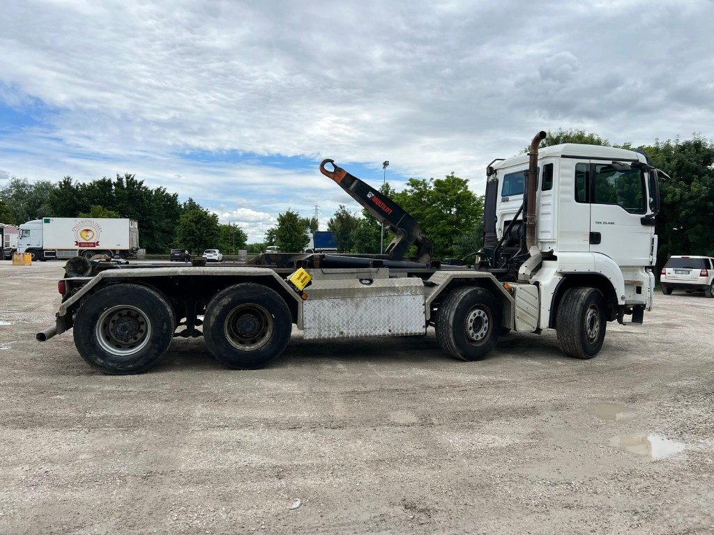 Hook lift truck MAN TGS 35.480 USATO SCARRABILE: picture 6