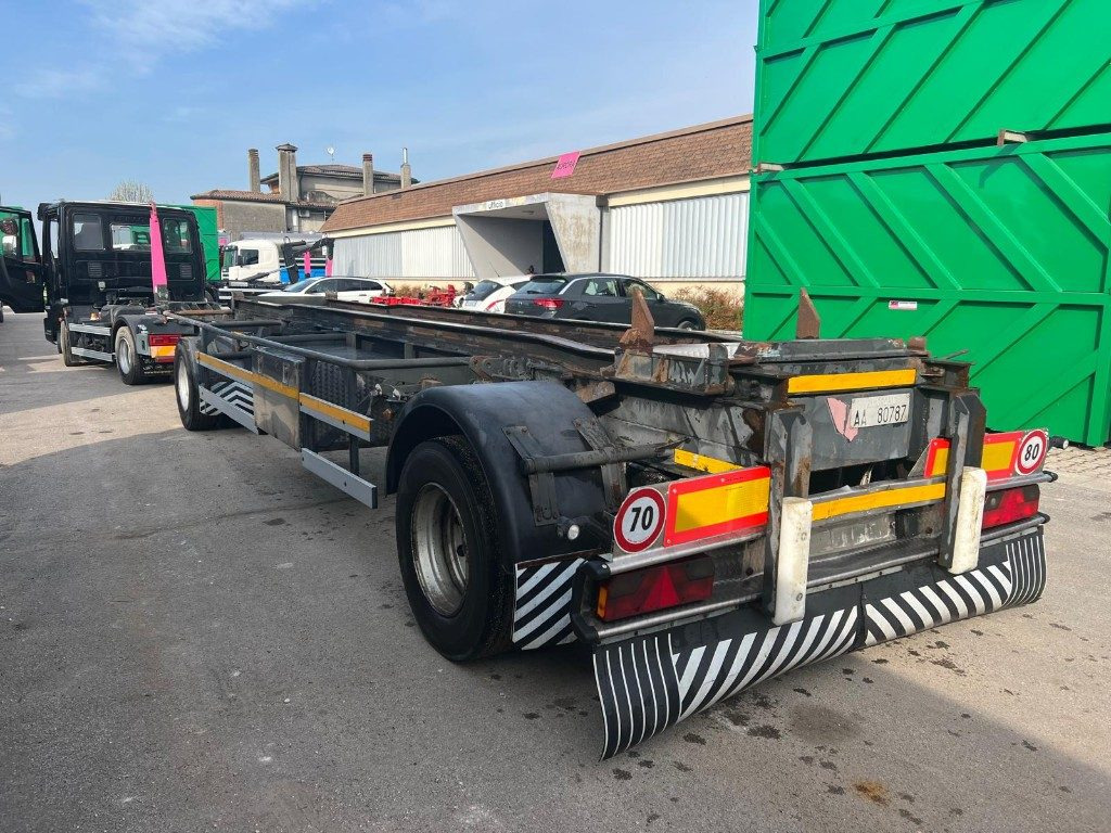 ZORZI RIMORCHIO ZORZI 20R075 SCARRABILE PNEUMATICO - Roll-off/ Skip trailer: picture 1 ZORZI RIMORCHIO ZORZI 20R075 SCARRABILE PNEUMATICO - Roll-off/ Skip trailer: picture 1