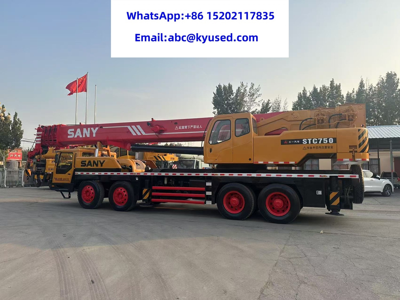 SANY STC750 STC800 STC900 STC1000 STC1100 STC1300 75T 80T 90T 100T 110T 130TON - Mobile crane: picture 5 SANY STC750 STC800 STC900 STC1000 STC1100 STC1300 75T 80T 90T 100T 110T 130TON - Mobile crane: picture 5