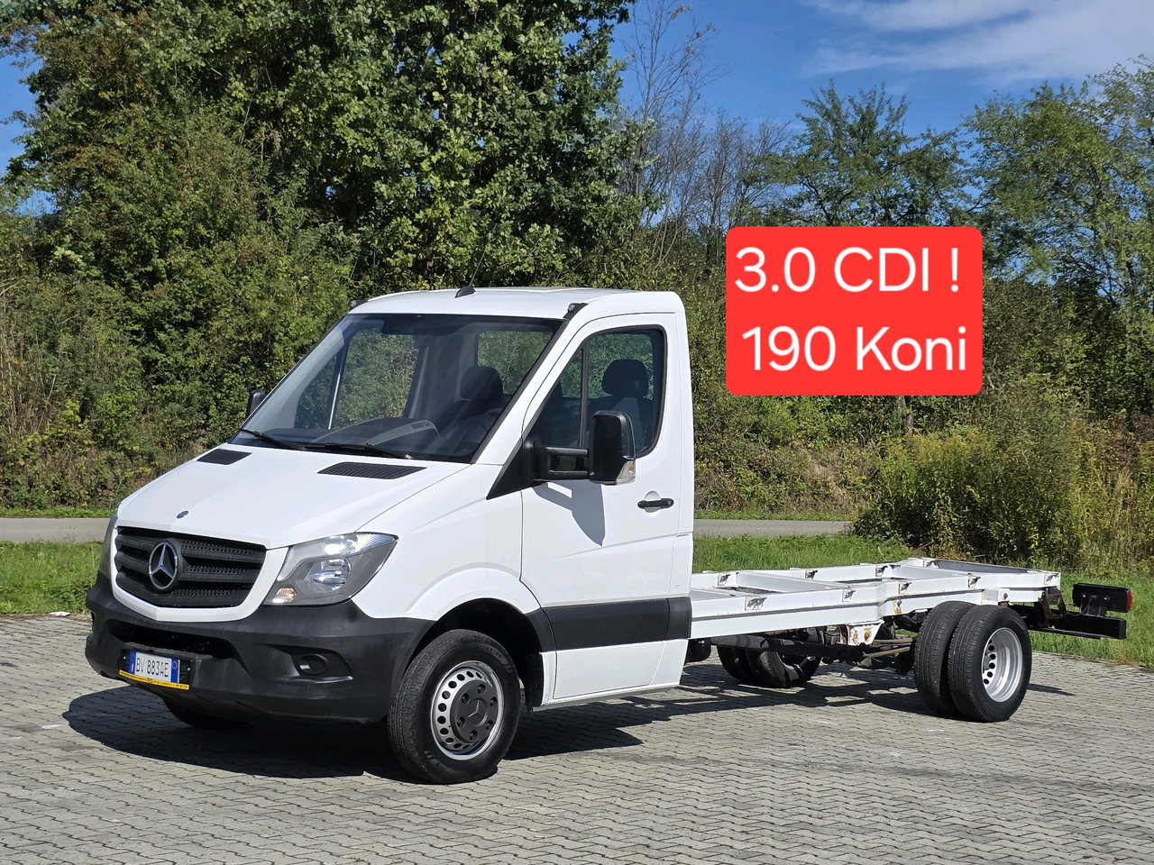 Mercedes-Benz Sprinter 419 CDI Rama Max ! 3.0 CDI ! Klima ! Bez Korozji ! - Open body delivery van: picture 1 Mercedes-Benz Sprinter 419 CDI Rama Max ! 3.0 CDI ! Klima ! Bez Korozji ! - Open body delivery van: picture 1