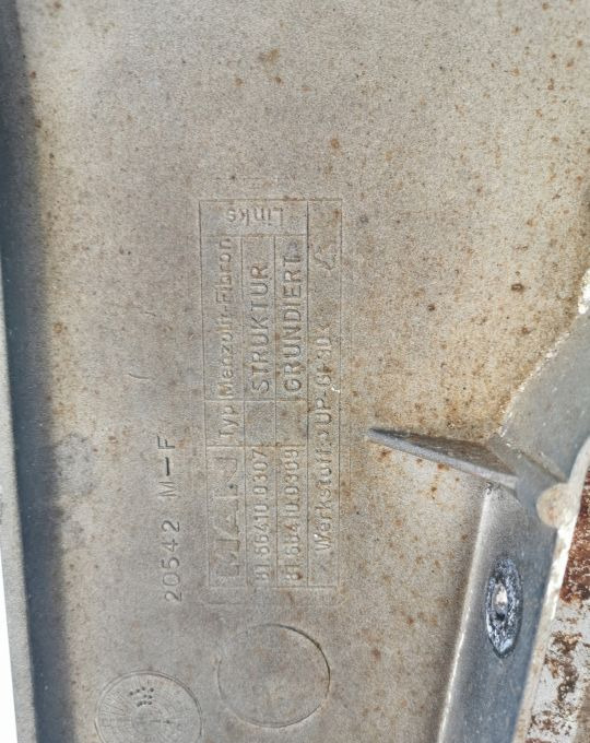 BANAN MASKOWNICA BŁOTNIKA MAN TGX RH. - Fender for Truck: picture 2 BANAN MASKOWNICA BŁOTNIKA MAN TGX RH. - Fender for Truck: picture 2