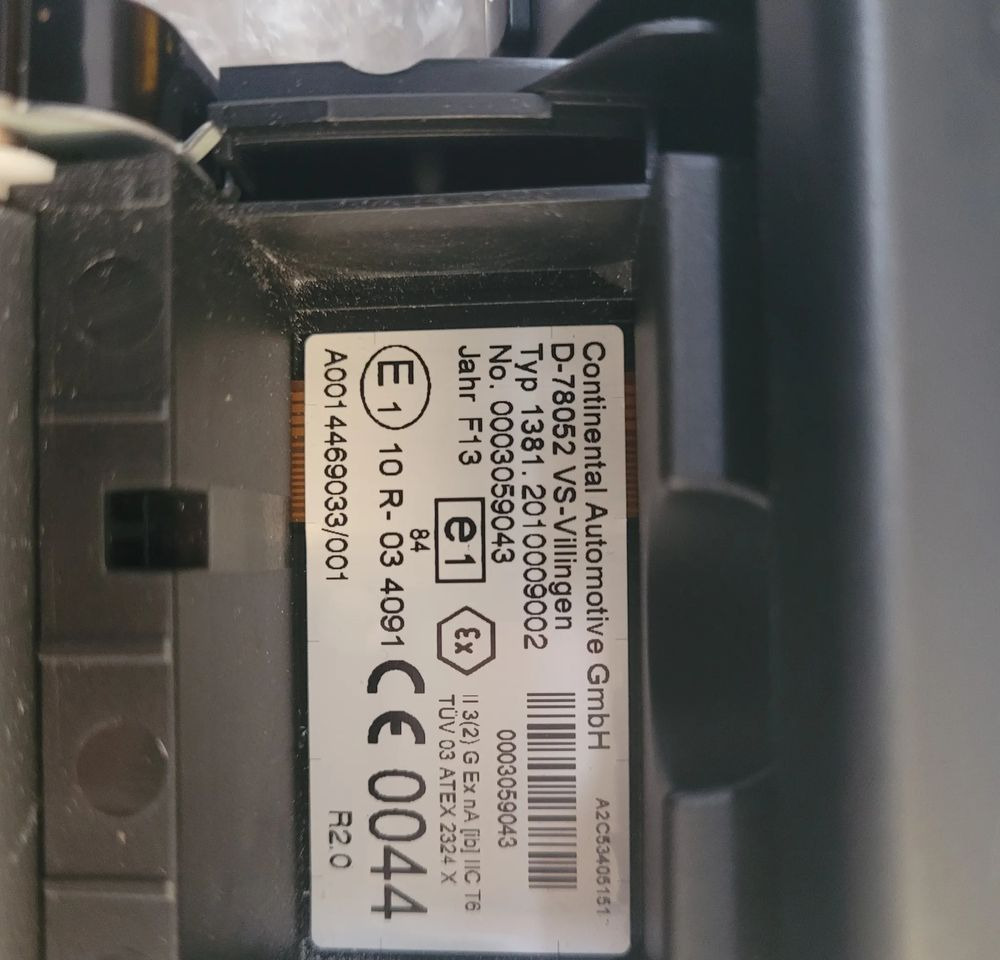 TACHOGRAF MERCEDES ACTROS A0014469033 R.2.0 - Tachograph for Truck: picture 3 TACHOGRAF MERCEDES ACTROS A0014469033 R.2.0 - Tachograph for Truck: picture 3