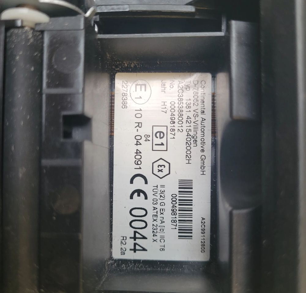 TACHOGRAF SCANIA 2278386 R 2.2a CHWALIM116 - Tachograph for Truck: picture 2 TACHOGRAF SCANIA 2278386 R 2.2a CHWALIM116 - Tachograph for Truck: picture 2