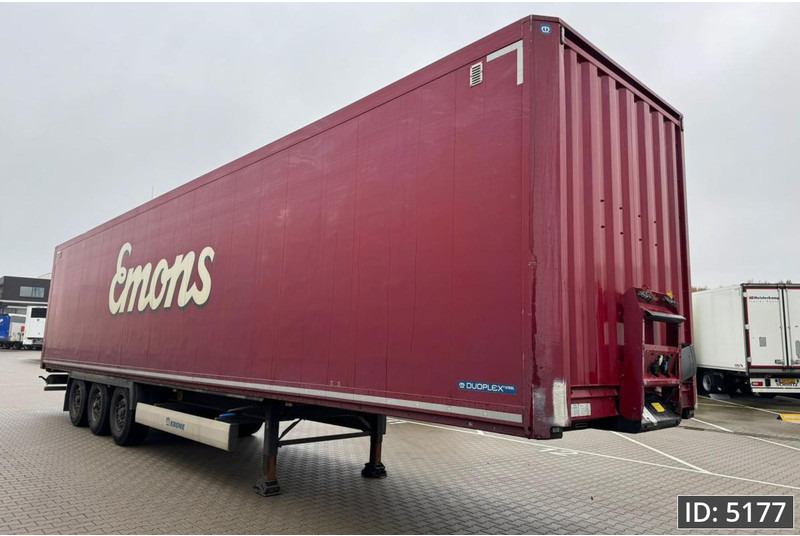 Krone SD / Disk brakes / Double stock - Closed box semi-trailer: picture 4 Krone SD / Disk brakes / Double stock - Closed box semi-trailer: picture 4
