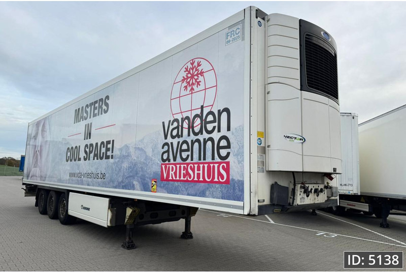 Krone SD / Disk brakes / Palletbox / Vector 1550 - Refrigerator semi-trailer: picture 4 Krone SD / Disk brakes / Palletbox / Vector 1550 - Refrigerator semi-trailer: picture 4