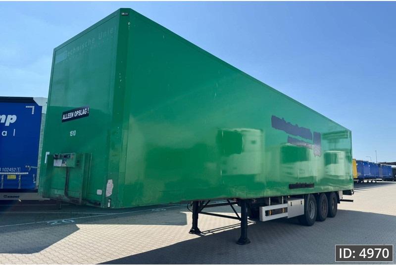 Van Eck PT-3 / BPW Drum / Roll up door - Closed box semi-trailer: picture 1 Van Eck PT-3 / BPW Drum / Roll up door - Closed box semi-trailer: picture 1