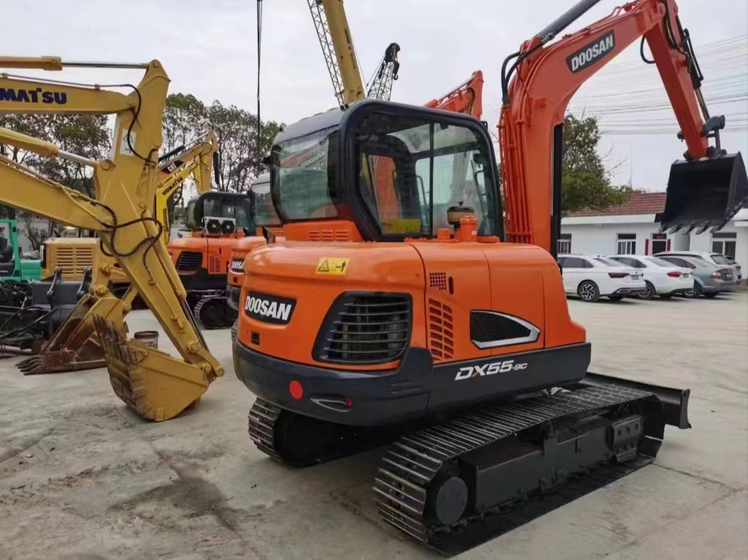 DOOSAN DX 55 Mini excavator - Mini excavator: picture 4 DOOSAN DX 55 Mini excavator - Mini excavator: picture 4