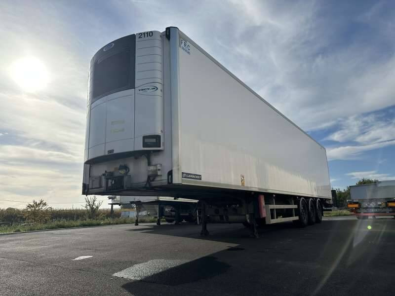 Semi-remorque 3 Essieux 38 TONNES CAISSE LAMBERET GROUPE CARRIER VECTOR 1550 - Refrigerator semi-trailer: picture 2 Semi-remorque 3 Essieux 38 TONNES CAISSE LAMBERET GROUPE CARRIER VECTOR 1550 - Refrigerator semi-trailer: picture 2