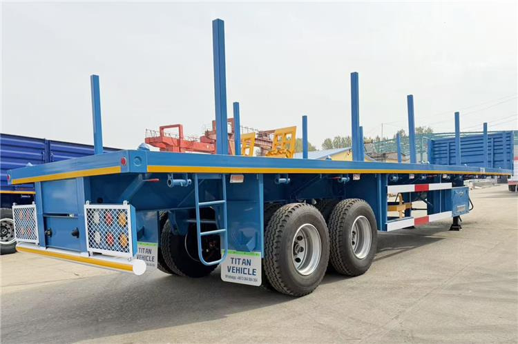 TITAN 2 Axle Wood Log Trailer Flatbed Trailer for Sale In Zimbabwe - Log semi-trailer: picture 1 TITAN 2 Axle Wood Log Trailer Flatbed Trailer for Sale In Zimbabwe - Log semi-trailer: picture 1