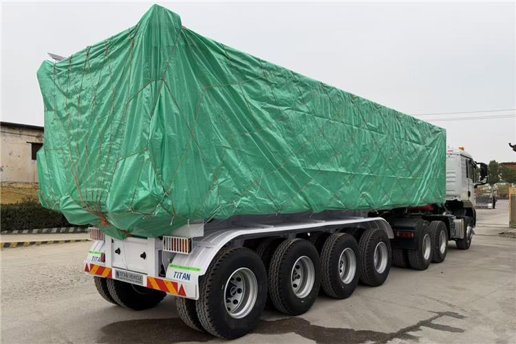 TITAN 4 Axle 80 Ton Dump Semi Trailer for Sale In Cameroon - Tipper semi-trailer: picture 4 TITAN 4 Axle 80 Ton Dump Semi Trailer for Sale In Cameroon - Tipper semi-trailer: picture 4