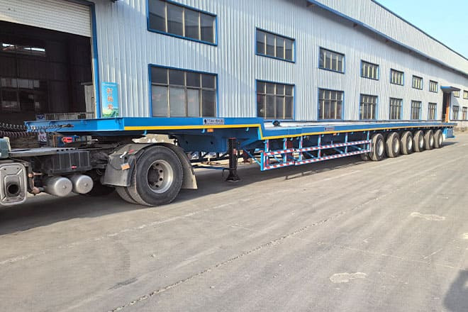 TITAN 6 Axle Extendable Trailer for Sale in Chile - Low loader semi-trailer: picture 1 TITAN 6 Axle Extendable Trailer for Sale in Chile - Low loader semi-trailer: picture 1