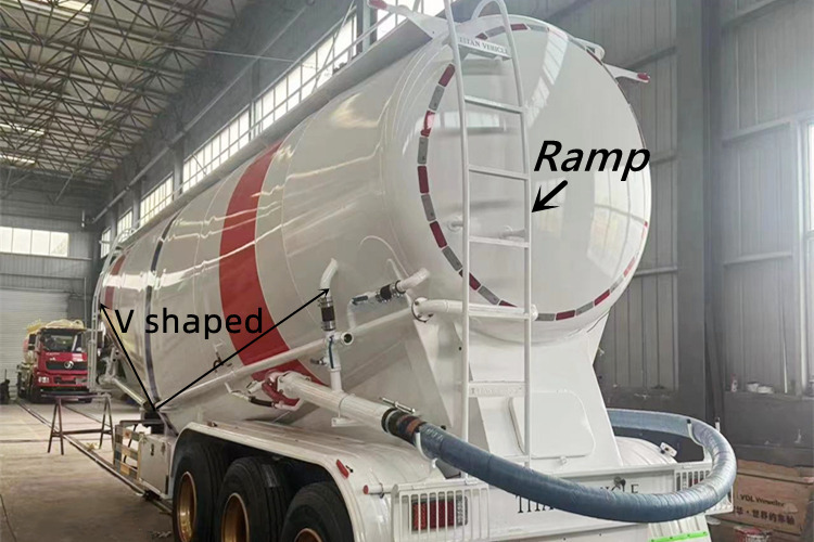 TITAN Bulk Cement Tank Truck for Sale in Tanzania - Tanker semi-trailer: picture 4 TITAN Bulk Cement Tank Truck for Sale in Tanzania - Tanker semi-trailer: picture 4