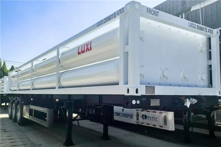 TITAN CNG Tanker Trailer for Sale In Taiwan - Tanker semi-trailer: picture 2 TITAN CNG Tanker Trailer for Sale In Taiwan - Tanker semi-trailer: picture 2