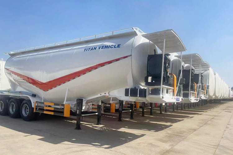 TITAN Cement Bulker Truck for Sale in Zambia - Tanker semi-trailer: picture 3 TITAN Cement Bulker Truck for Sale in Zambia - Tanker semi-trailer: picture 3