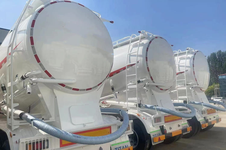TITAN Cement Bulker Truck for Sale in Zambia - Tanker semi-trailer: picture 4 TITAN Cement Bulker Truck for Sale in Zambia - Tanker semi-trailer: picture 4