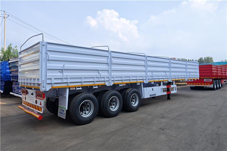 TITAN Drop side Wall Trailer with 60 Ton Capacity for Sale In Harare Zimbabwe - Dropside/ Flatbed semi-trailer: picture 2 TITAN Drop side Wall Trailer with 60 Ton Capacity for Sale In Harare Zimbabwe - Dropside/ Flatbed semi-trailer: picture 2