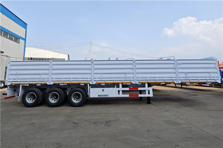 TITAN Drop side Wall Trailer with 60 Ton Capacity for Sale In Harare Zimbabwe - Dropside/ Flatbed semi-trailer: picture 3 TITAN Drop side Wall Trailer with 60 Ton Capacity for Sale In Harare Zimbabwe - Dropside/ Flatbed semi-trailer: picture 3