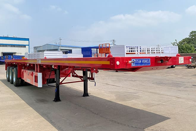 TITAN Tri Axle Flatbed Trailer for Sale Near Me in Nigeria - Dropside/ Flatbed semi-trailer: picture 2 TITAN Tri Axle Flatbed Trailer for Sale Near Me in Nigeria - Dropside/ Flatbed semi-trailer: picture 2