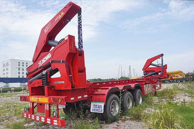 XCMG 20Ft 40Ft Container Side Loader for Sale in Guyana - Container transporter/ Swap body semi-trailer: picture 4 XCMG 20Ft 40Ft Container Side Loader for Sale in Guyana - Container transporter/ Swap body semi-trailer: picture 4