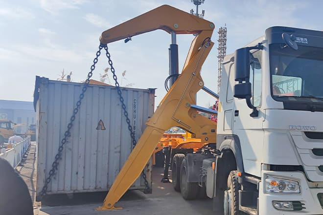 XCMG 40T Container Side Lift Trailer for Sale in Nigeria - Container transporter/ Swap body semi-trailer: picture 5 XCMG 40T Container Side Lift Trailer for Sale in Nigeria - Container transporter/ Swap body semi-trailer: picture 5