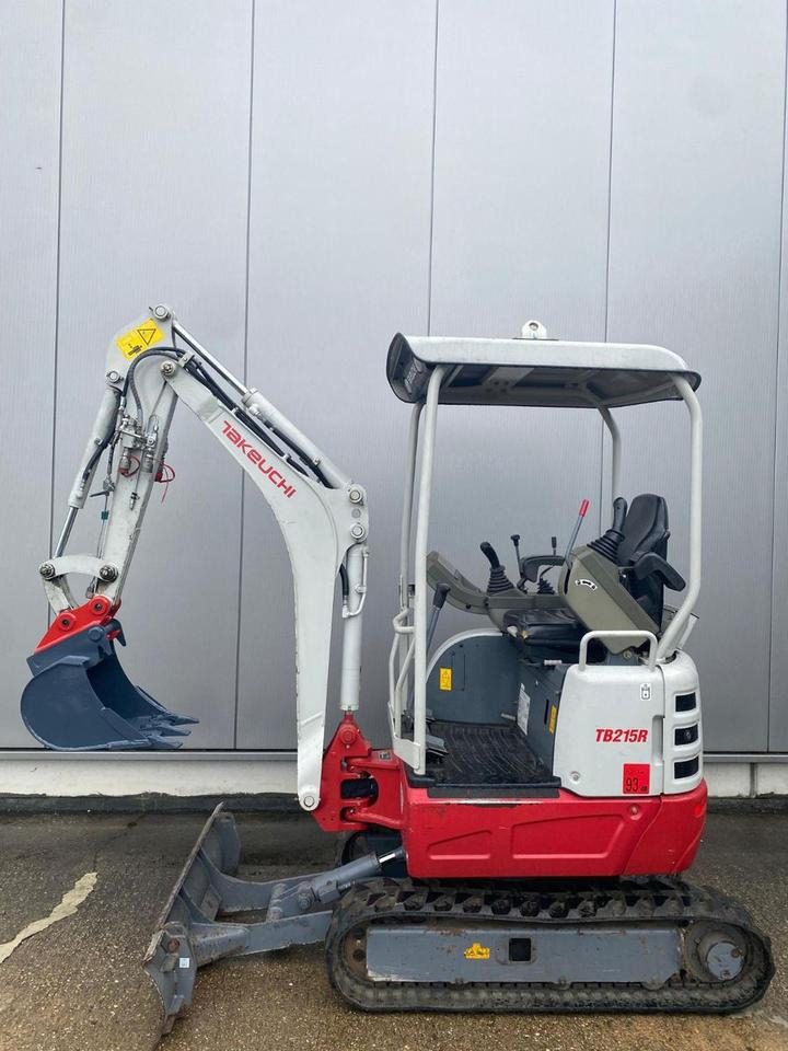 Takeuchi TB 215 R - 1.611 h - Schnellwechsler neu - - Mini excavator: picture 2 Takeuchi TB 215 R - 1.611 h - Schnellwechsler neu - - Mini excavator: picture 2