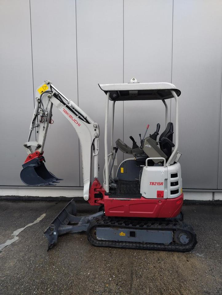 Takeuchi TB 215 R - 1.611 h - Schnellwechsler neu - - Mini excavator: picture 3 Takeuchi TB 215 R - 1.611 h - Schnellwechsler neu - - Mini excavator: picture 3
