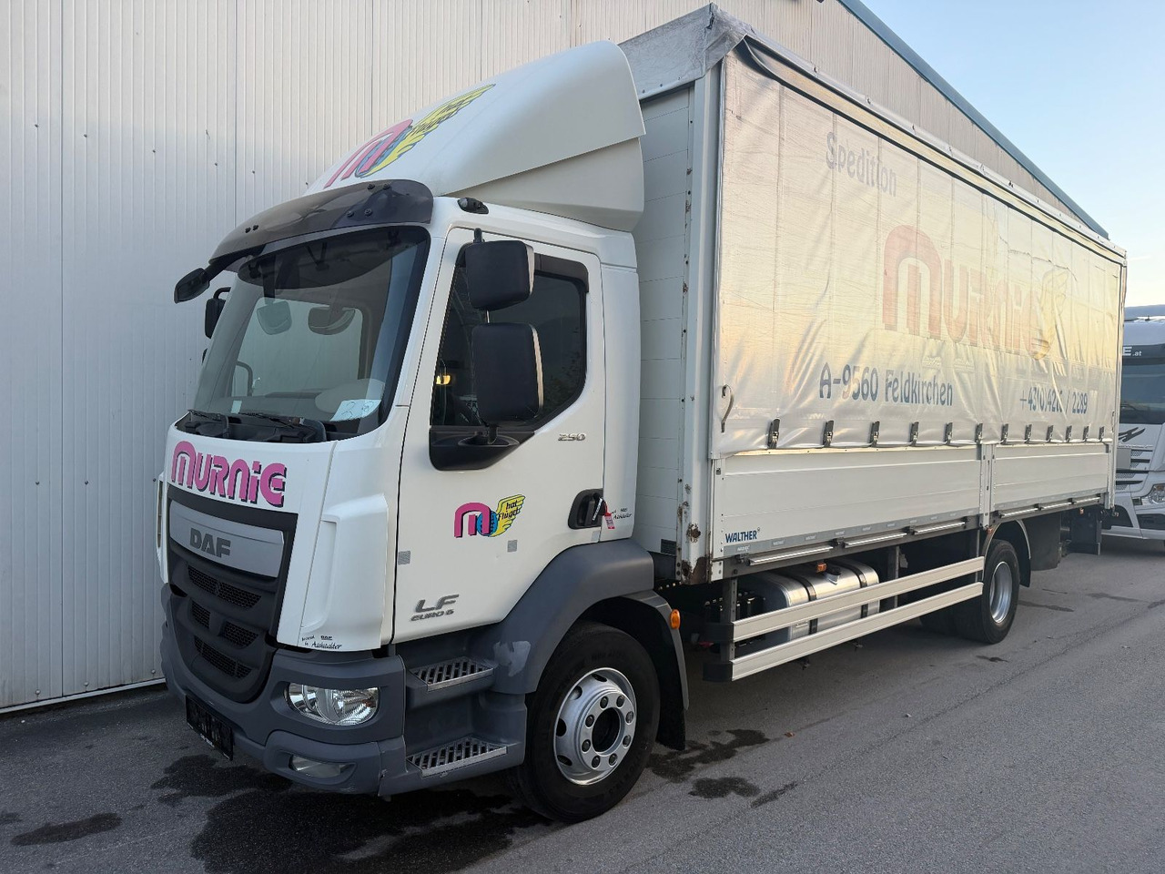 DAF LF 250 16T/LBW €6 - Curtain side truck: picture 1 DAF LF 250 16T/LBW €6 - Curtain side truck: picture 1