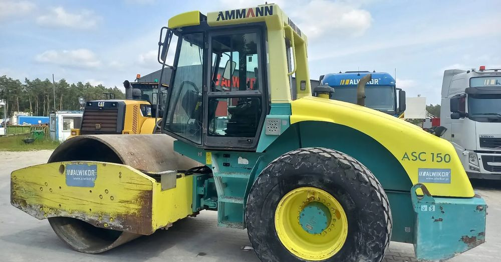 Ammann ASC 150 walec stal guma - Roller: picture 2 Ammann ASC 150 walec stal guma - Roller: picture 2