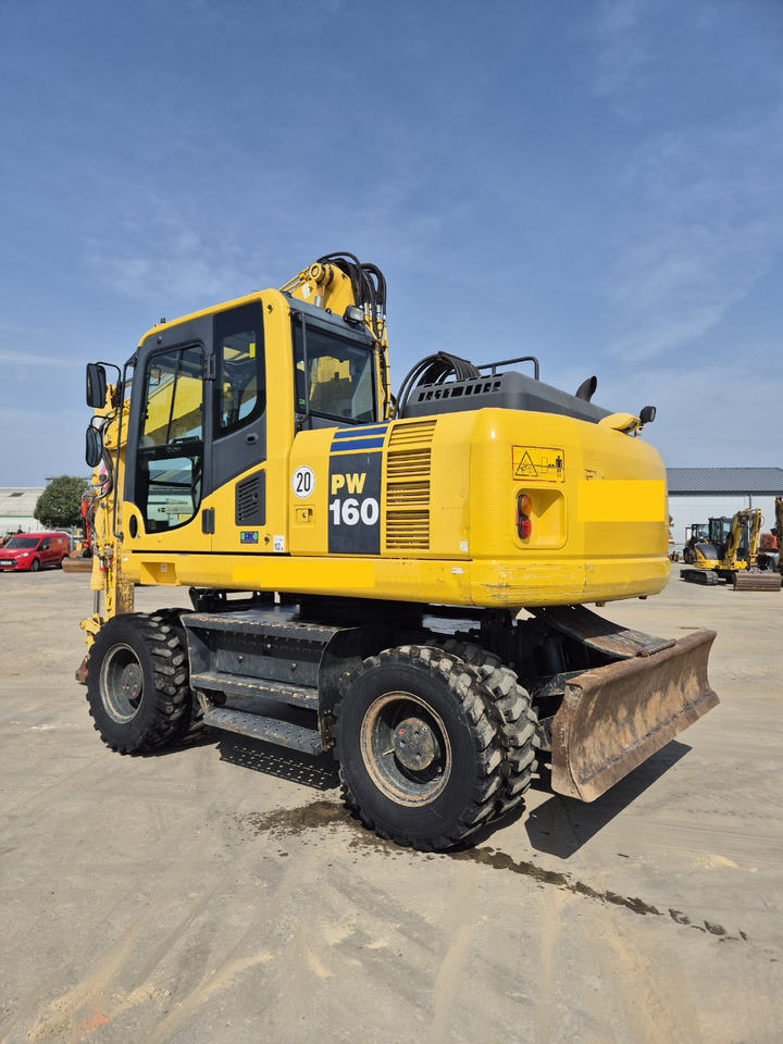 KOMATSU PW 160 - 8 - Wheel excavator: picture 5 KOMATSU PW 160 - 8 - Wheel excavator: picture 5