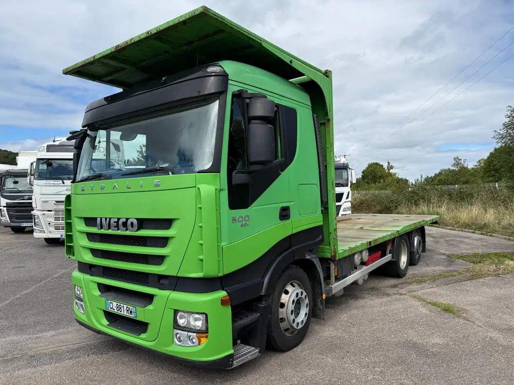 Iveco Stralis AS260S50Y/FS *500 CV*INTARDER - Dropside/ Flatbed truck: picture 1 Iveco Stralis AS260S50Y/FS *500 CV*INTARDER - Dropside/ Flatbed truck: picture 1