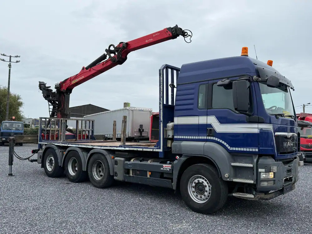 MAN TGS 35.440 *Epsilon Q170L*TRIDEM*Intarder - Dropside/ Flatbed truck, Crane truck: picture 2 MAN TGS 35.440 *Epsilon Q170L*TRIDEM*Intarder - Dropside/ Flatbed truck, Crane truck: picture 2