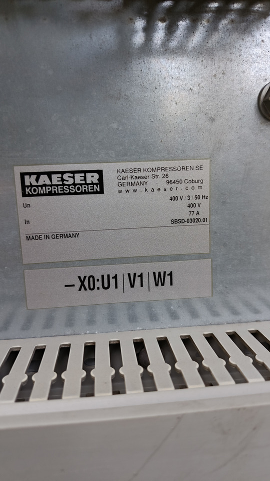 KAESER BSD 75 - Air compressor: picture 4 KAESER BSD 75 - Air compressor: picture 4