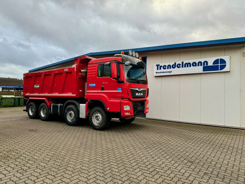 Tipper MAN TGS 41.510 EZ 05.2021 8x4 Kipper 18 qm Hinterkipper Hardox Steel: picture 7