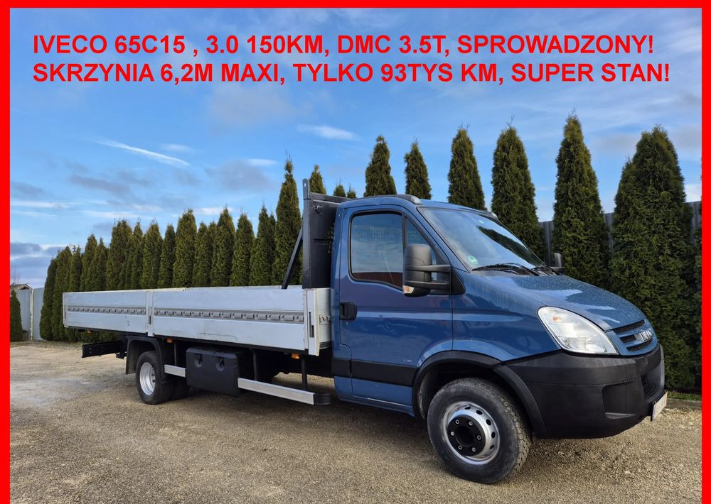 Iveco 65C15 3.0 150KM/ Skrzyniowy/ - Open body delivery van: picture 1 Iveco 65C15 3.0 150KM/ Skrzyniowy/ - Open body delivery van: picture 1