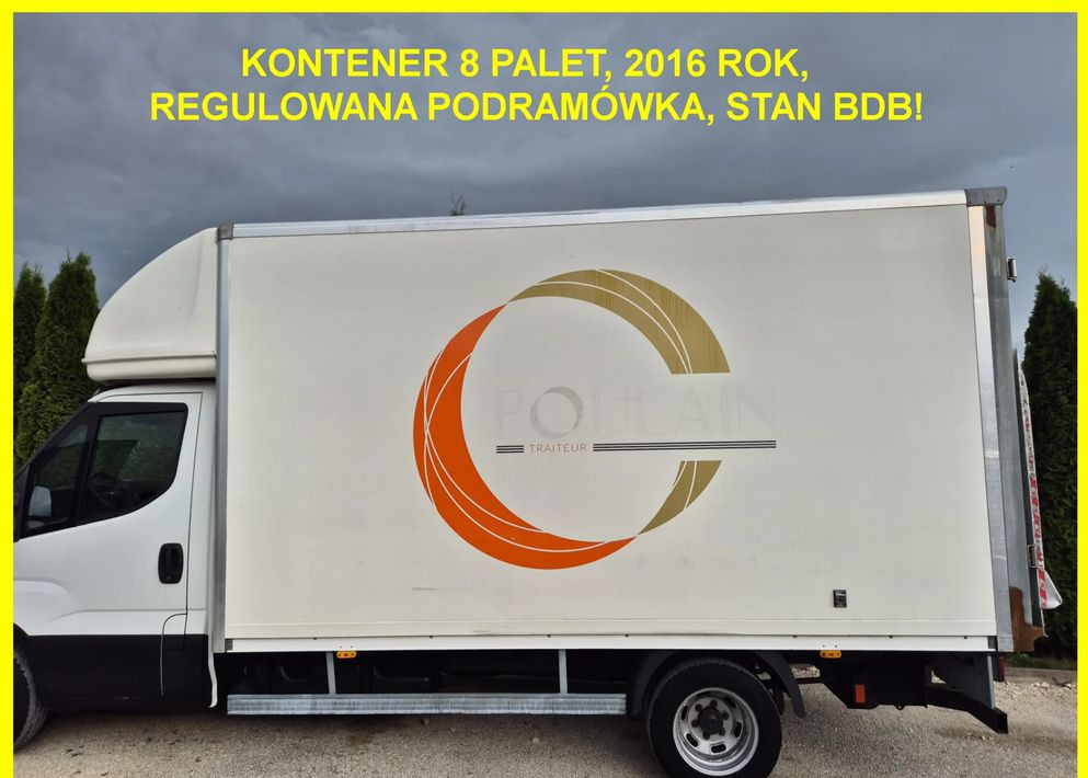 Kontener 8 palet 2016 rok, Iveco, Mastr, Sprinter, Ducato, Regulowana podramówka, stan bdb - Swap body - box: picture 1 Kontener 8 palet 2016 rok, Iveco, Mastr, Sprinter, Ducato, Regulowana podramówka, stan bdb - Swap body - box: picture 1