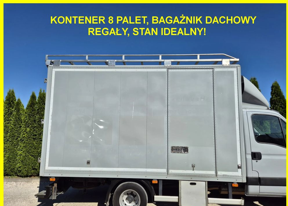 Kontener 8 palet Iveco, wysoki 230cm, bagażnik dachowy, regały, stan idealny! - Swap body - box: picture 1 Kontener 8 palet Iveco, wysoki 230cm, bagażnik dachowy, regały, stan idealny! - Swap body - box: picture 1