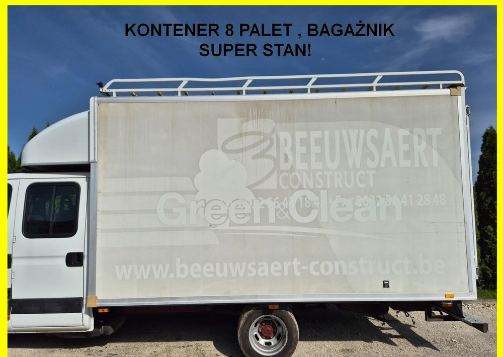 Kontener 8 palet ,bagażnik, Iveco, Master, Mascott, Ducato ,inne ,stan bdb! - Swap body - box: picture 1 Kontener 8 palet ,bagażnik, Iveco, Master, Mascott, Ducato ,inne ,stan bdb! - Swap body - box: picture 1