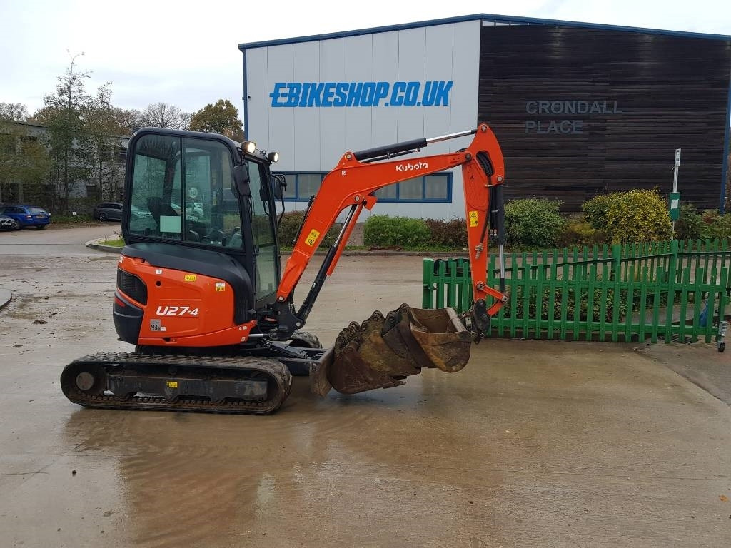 Kubota U27-4 - Mini excavator: picture 2 Kubota U27-4 - Mini excavator: picture 2