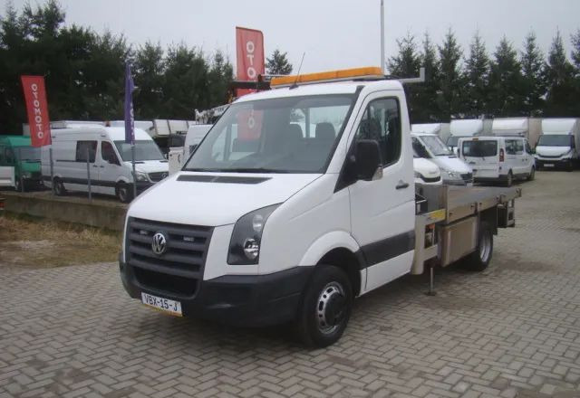 Volkswagen CRAFTER BLIŹNIAKI HDS HIAB - Open body delivery van: picture 2 Volkswagen CRAFTER BLIŹNIAKI HDS HIAB - Open body delivery van: picture 2